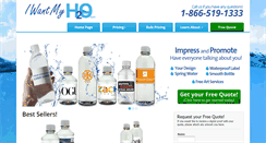 Desktop Screenshot of iwantmyh2o.com